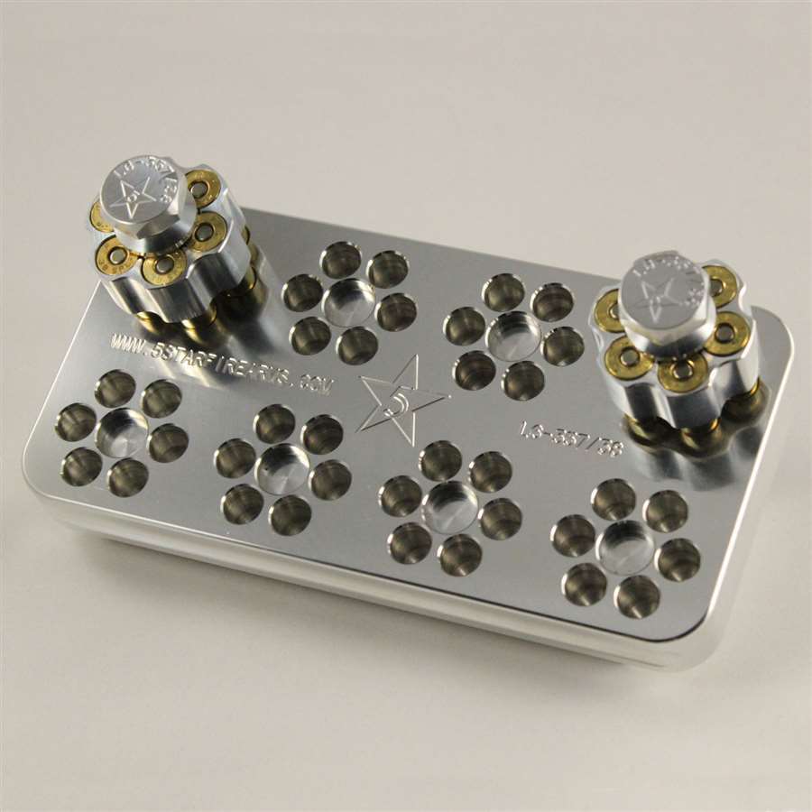 L6-357/38 Range Block, 6-shot .357/.38, with or without Optional Speedloaders