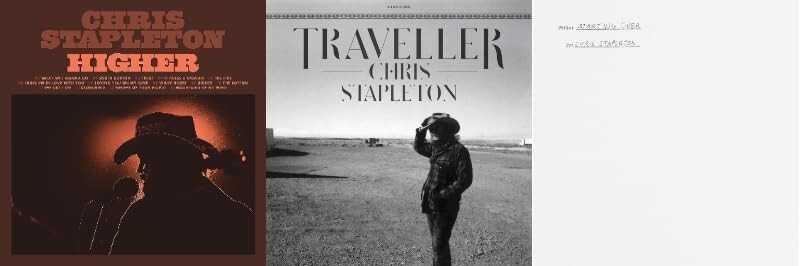 Chris Stapleton Collection - Higher / Traveller / Starting Over 3 CD Set