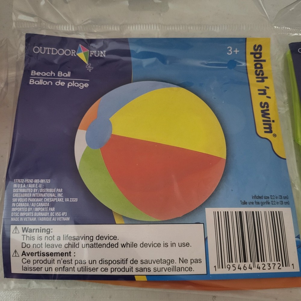 Spring Summer Pool Bundle-Beach Ball, Swim Rings, Floating Cup Holders, Goggles