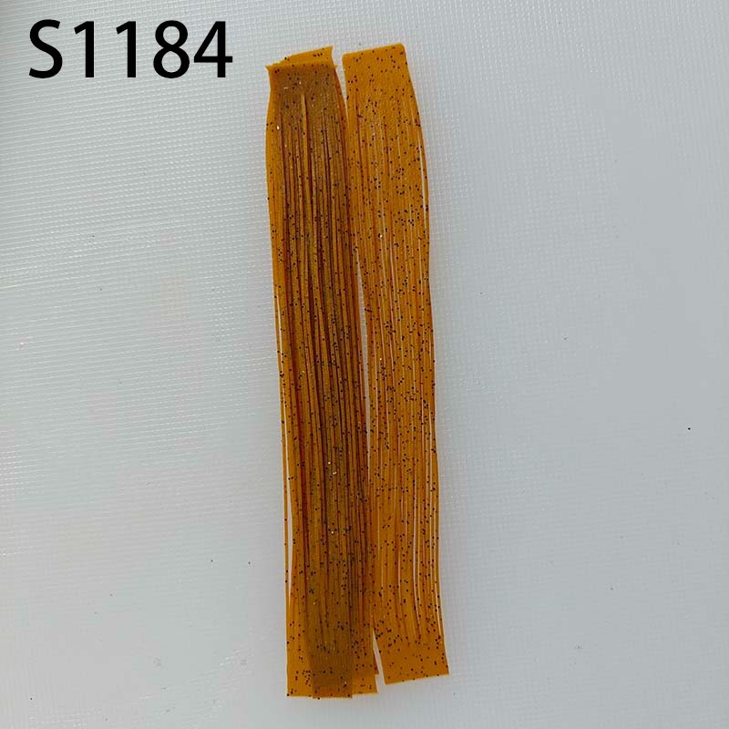 Std1159-1192 Silicone Skirt Tab Replacement Material Jig Lure Skirts 100ct