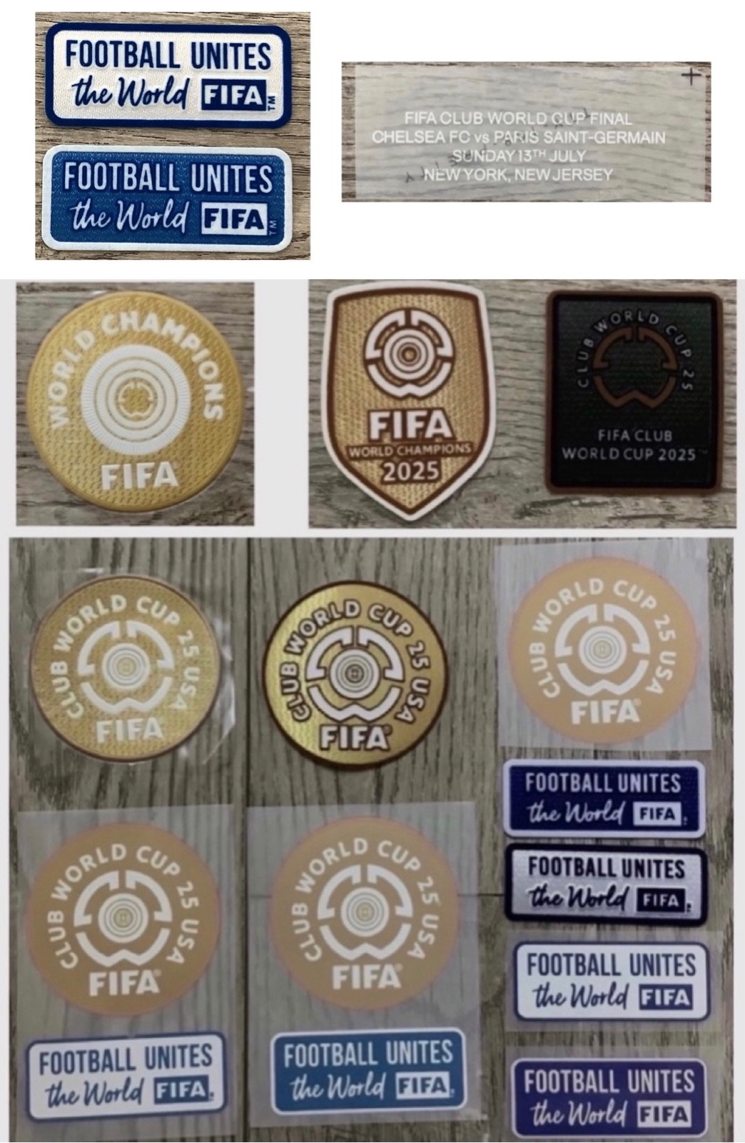 CLUB WORLD CUP 2025 Badge PATCH USA FIFA Football Shirt PatchCLUB