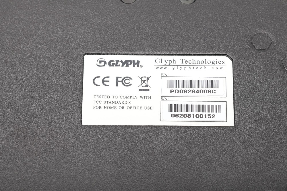 Glyph GT062 StudioRAID Desktop Drive With Software Disk and Carrying Case