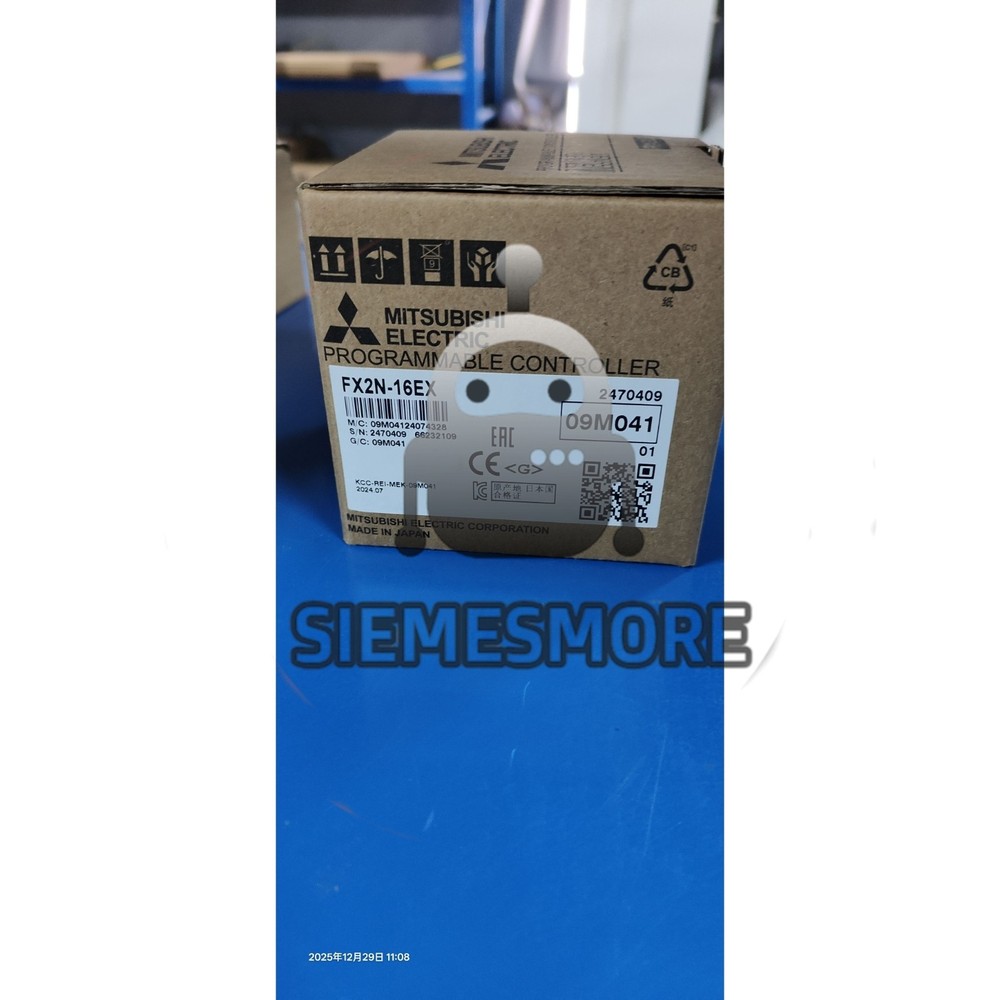 1PCS Mitsubishi Expansion Module FX2N-16EX Programmer Controller