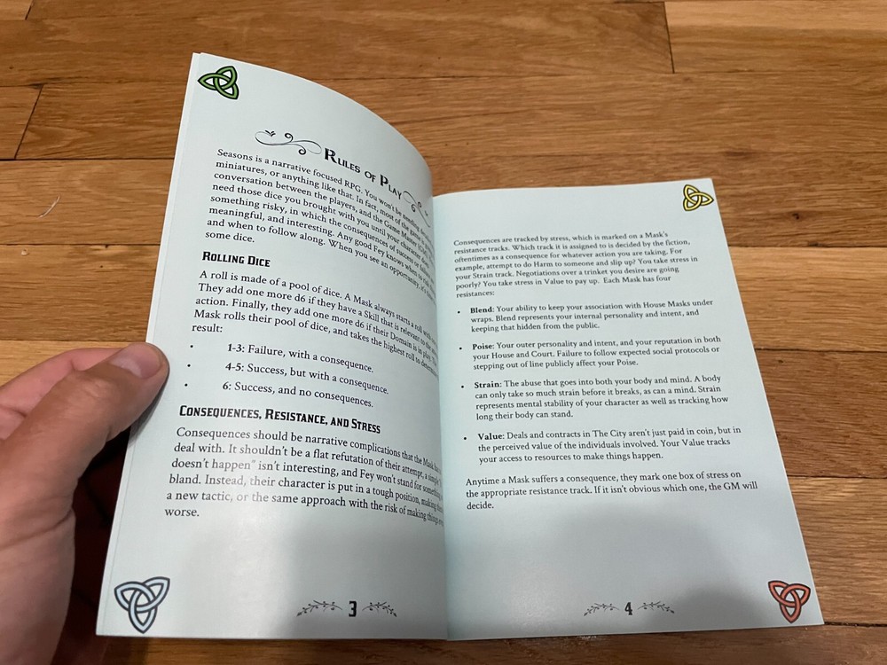 Seasons Role-Playing Game