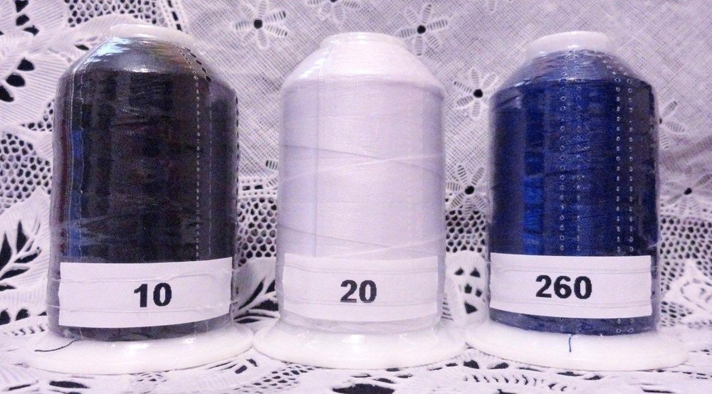 3 NEW different colors GUTERMANN miniking 100% polyester thread 1094 yd Spools