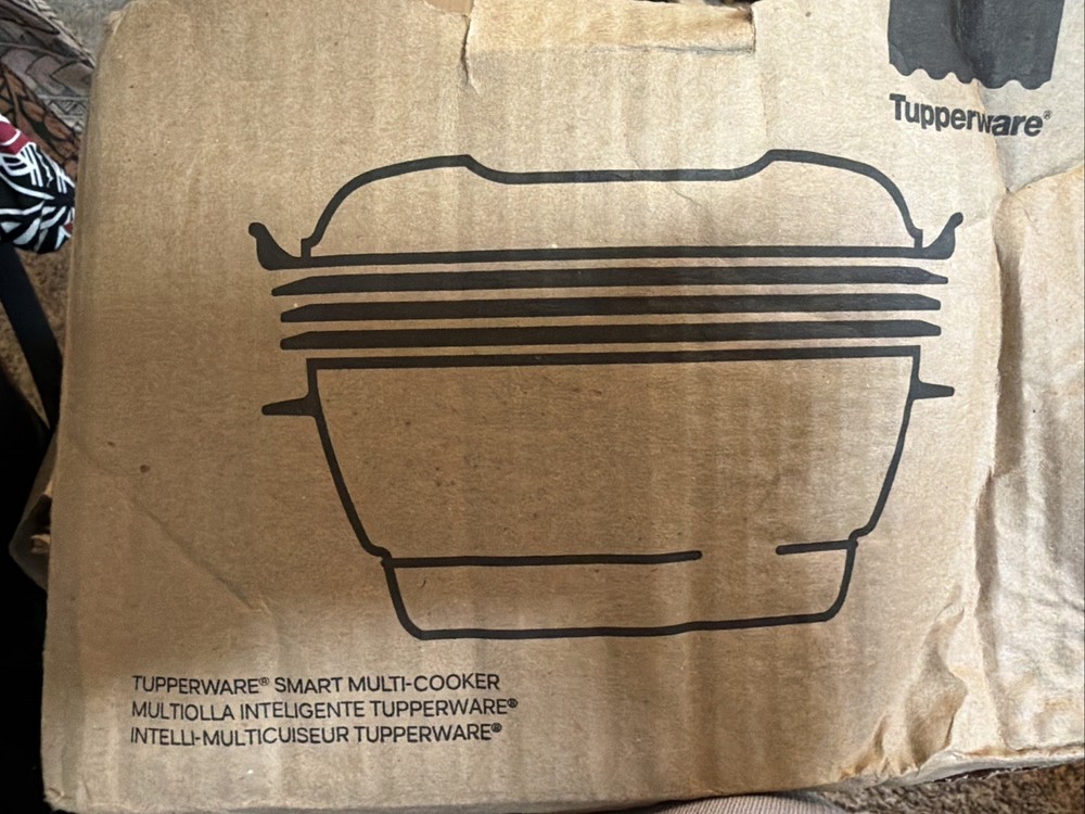 Tupperware Smart Multi-Cooker Microwave Cobalt Blue, New