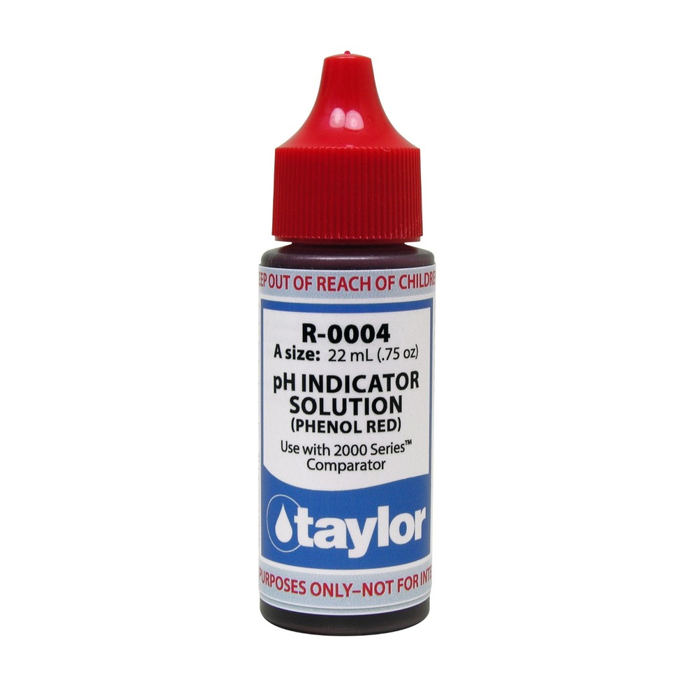 Taylor Technologies Taylor #4 Ph Indicator Reagent 3/4Oz. R-0004-A