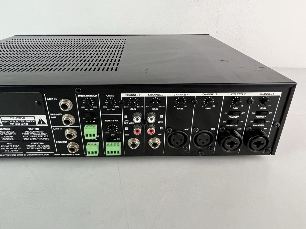 Samson ZM125 - Zone Mixer / Amplifier 125W