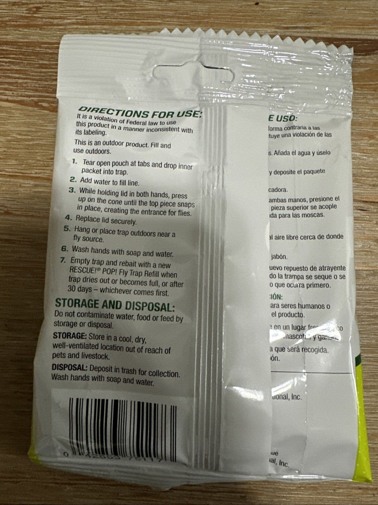Rescue Pop! Fly Trap Refill - 1.45 oz. (PFTA)
