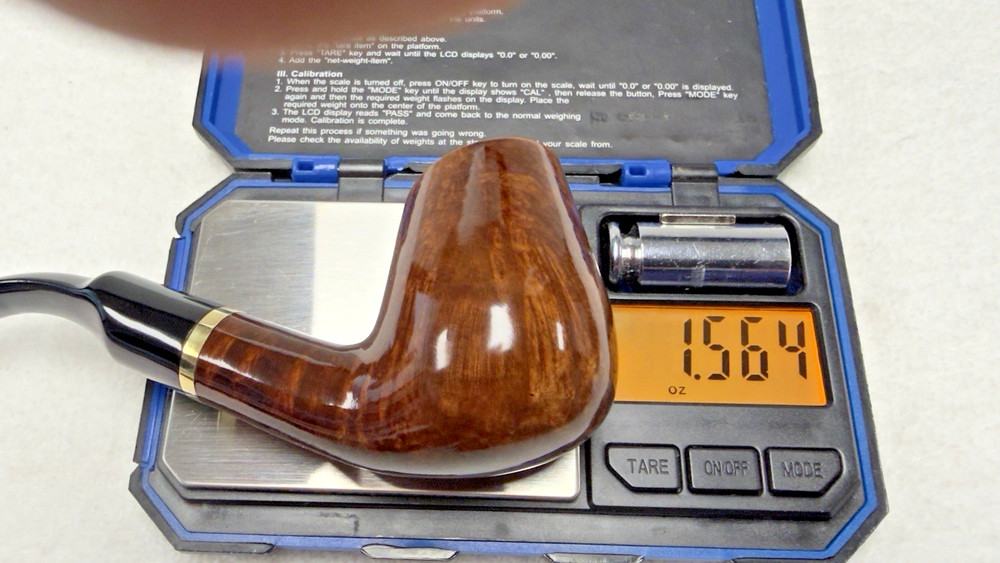 Mr. Brog #67 Smooth Full Bent Egg 9mm Filter Pipe w Acrylic Stem