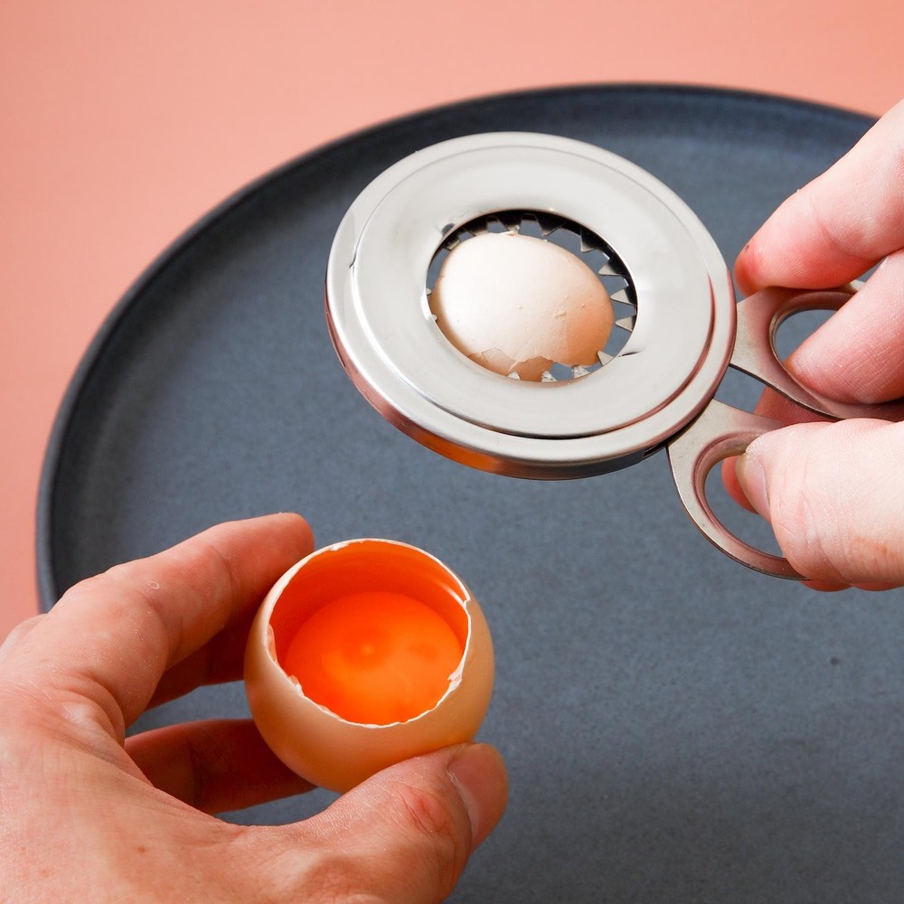 Cute Flower Egg Separator – 1pc Yolk & White Divider Kitchen Baking Gadget