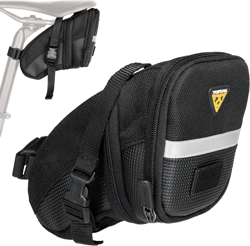 TC2261B Aero Wedge Pack with Strap Mount, Medium, black