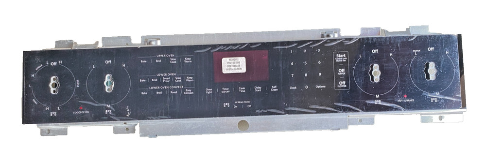 W11527486 New OEM Whirlpool Range Control Panel – Genuine – Verify Part Number