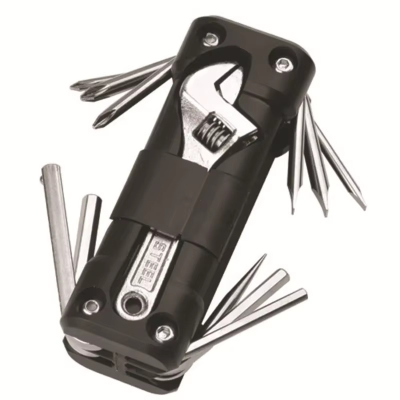Motorcycle Multifunction Tool Kits Multitool Tire Repair Tool Set with Screwdriv