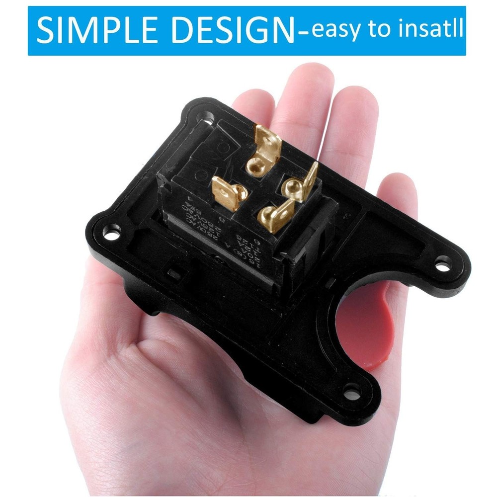 Table Saw Switch Replacement Compatible with Ryobi and Craftsman, Paddle On/Off