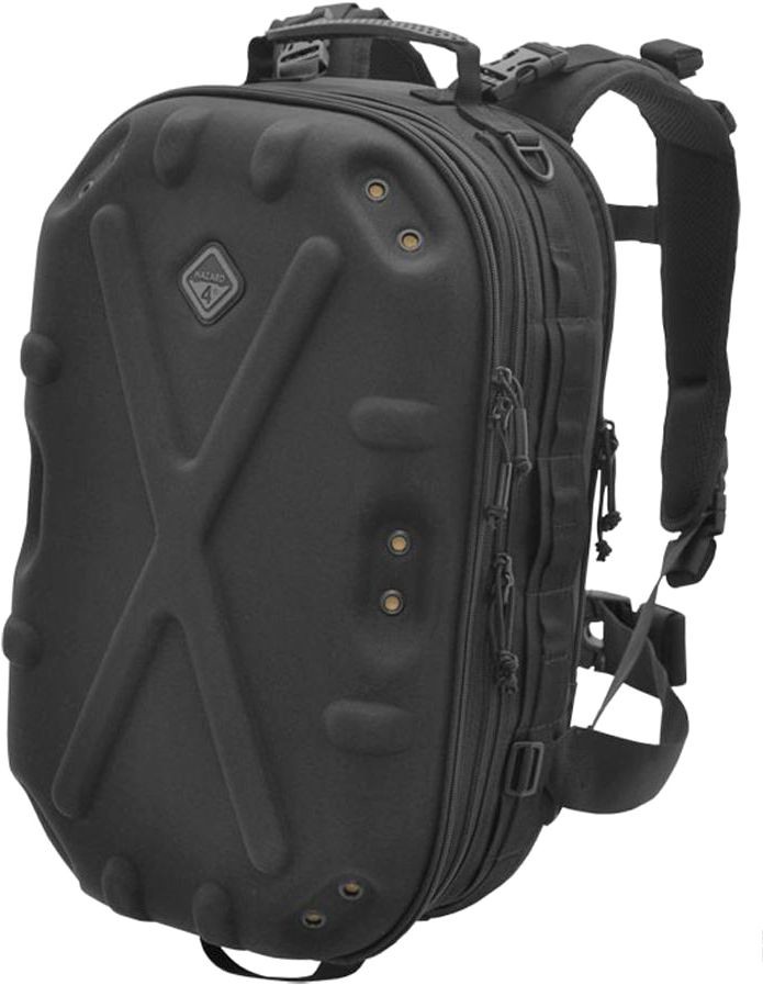 Hazard 4 Pillbox Hardshell Backpack, Black, BKP-PBX-BLK Backpacking Packs