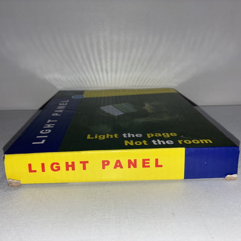 New Light Panel Book Light, LED Page Light