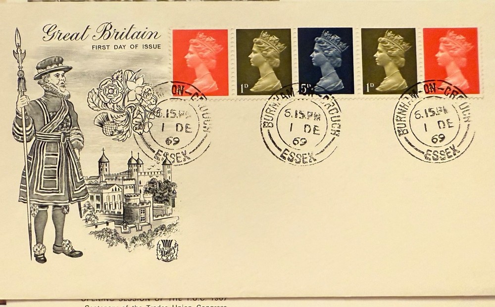 GB: Coil stamps 1969