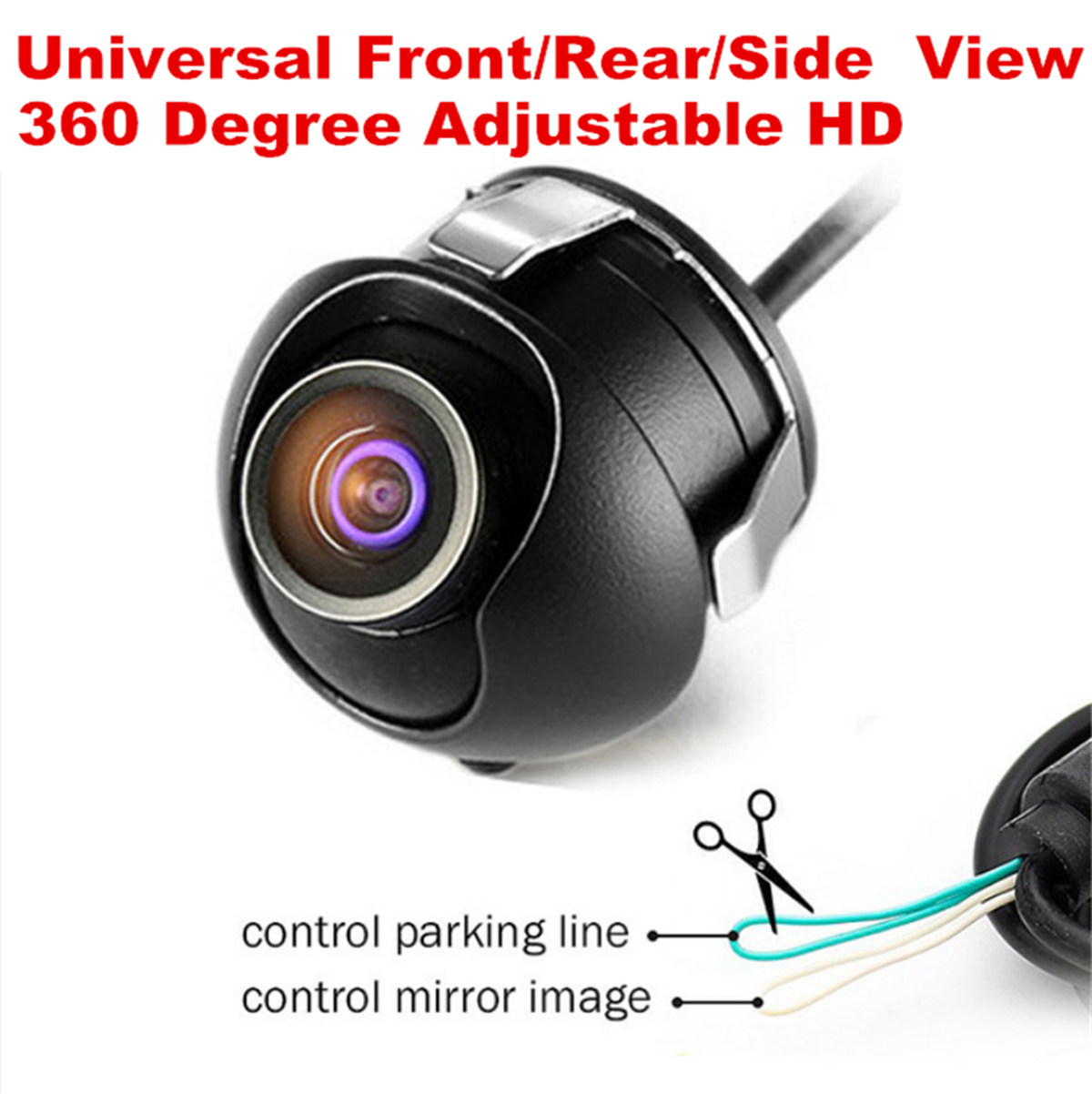 360 Degree Car Rear/Front Side View Camera Reversing Backup Camera Night Vision