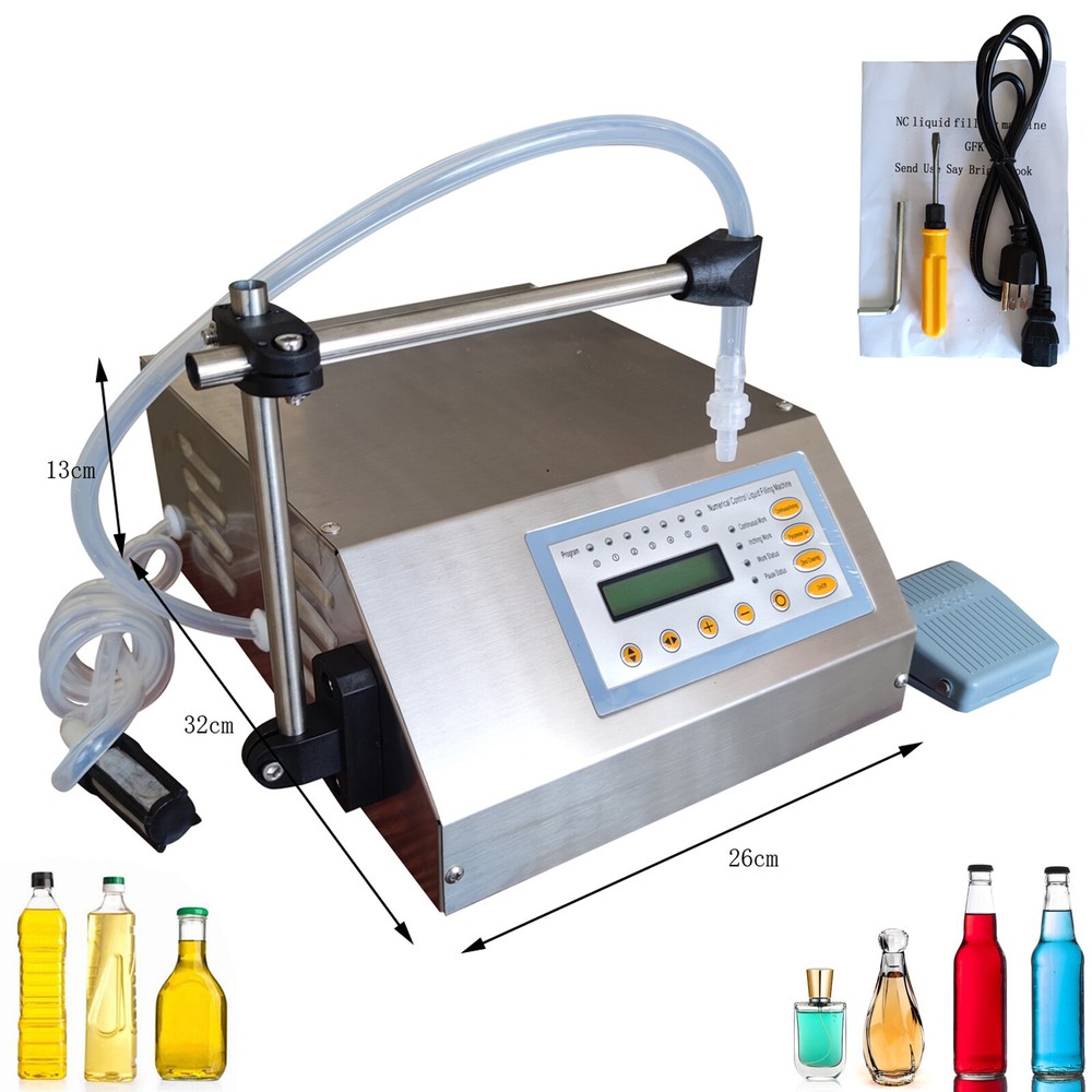 110V Numerical Control Semi-Automatic Liquid Filling Machine 2ml-3500ml