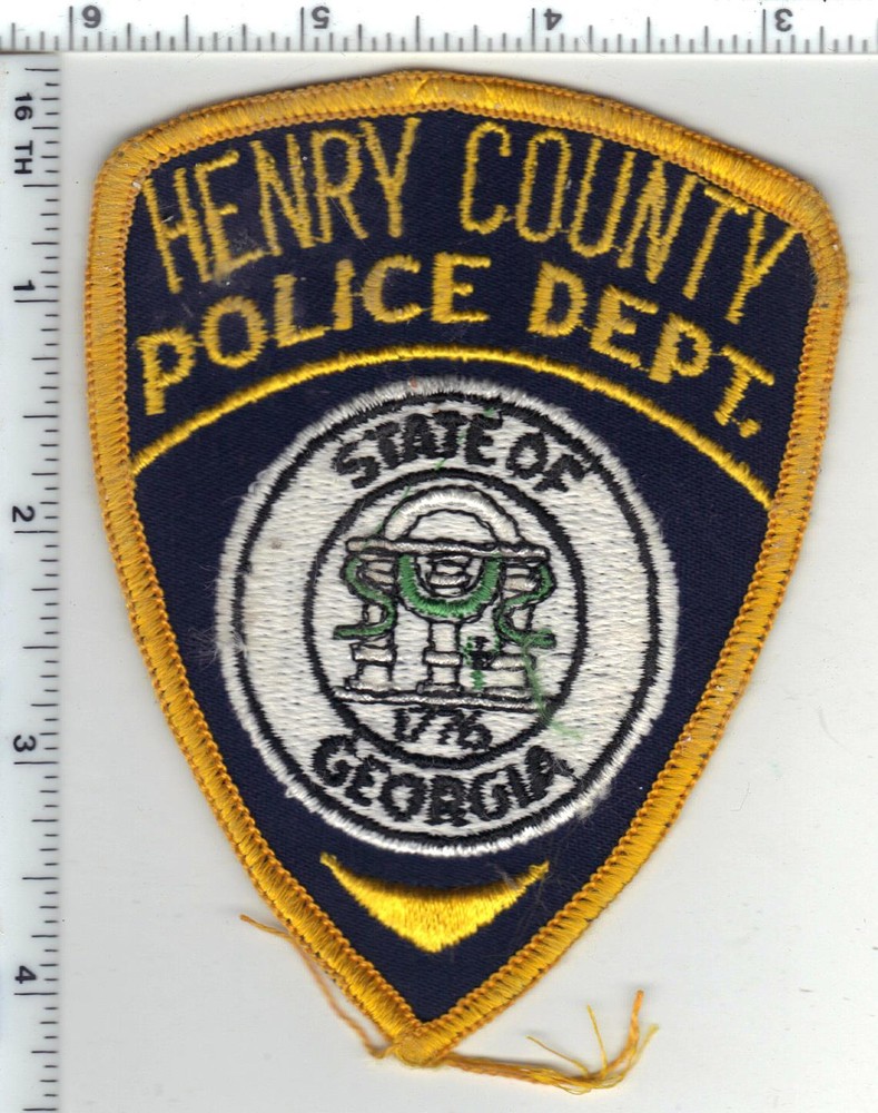Henry County Police (Georgia) 1st Issue Shoulder Patch