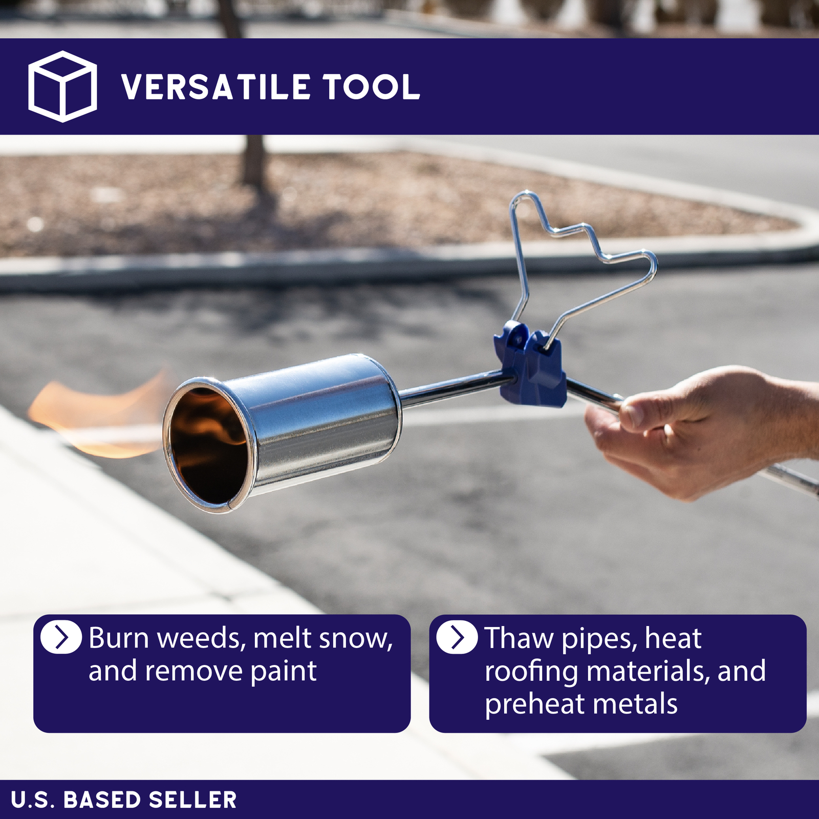 BISupply | Heating Torch with 5 Meter Hose – Portable Weed Burner Propane Torch