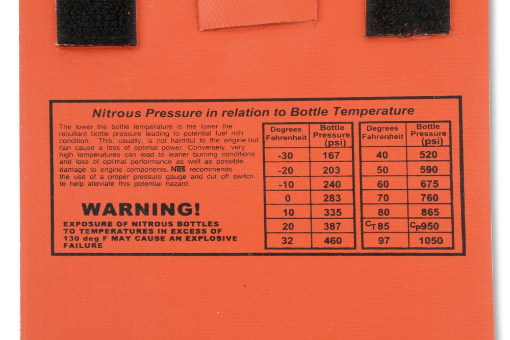 14164-110NOS NOS Nitrous Bottle Heater