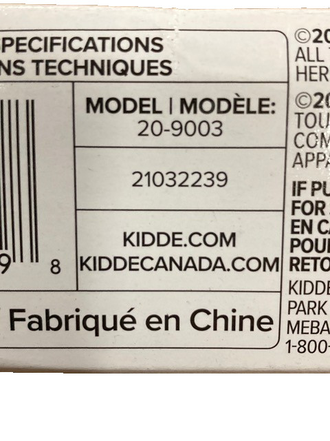 Kidde Quick Connect Smoke Detector Adapter Plug, Smoke Alarm, 20-9003