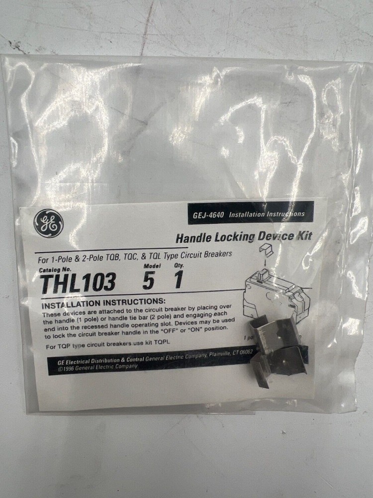 GE THL103 Handle Locking Devices Model 5 New