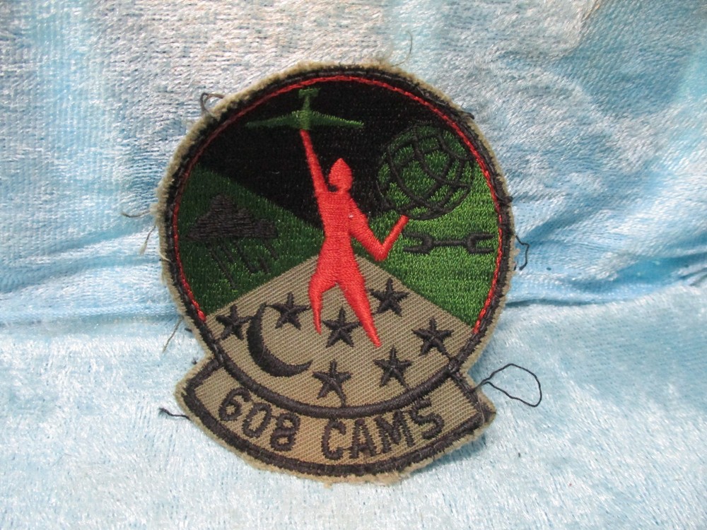 608 CAMS Military Patch