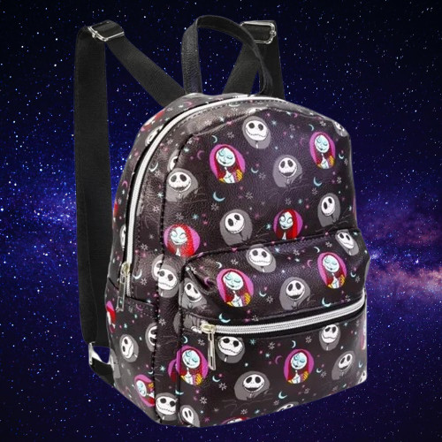 Disney Nightmare Before Christmas  Jack Skellington All Over Print Mini Backpack