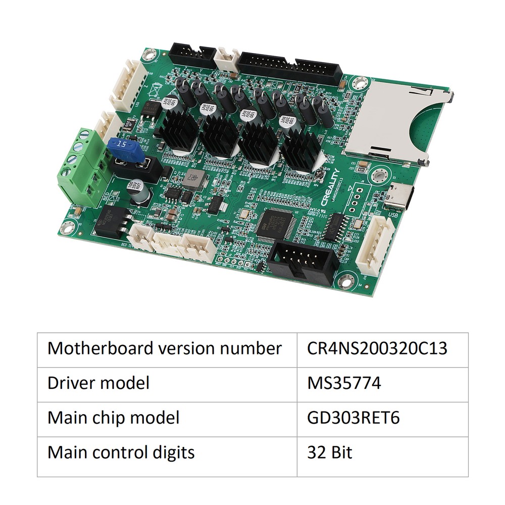 Ender-3V3 SE Motherboard 32-bit Mainboard Replacement T8M2
