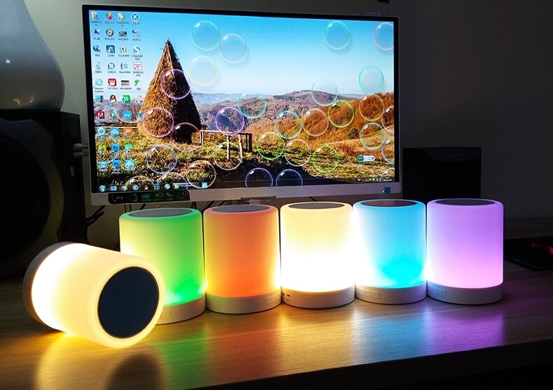 Mini Bluetooth Speaker and LED Lamp BL05
