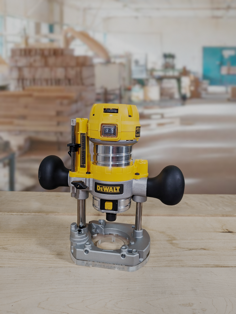 3/8" Thick baseplate upgrade with a 2" opening for Dewalt DNP612