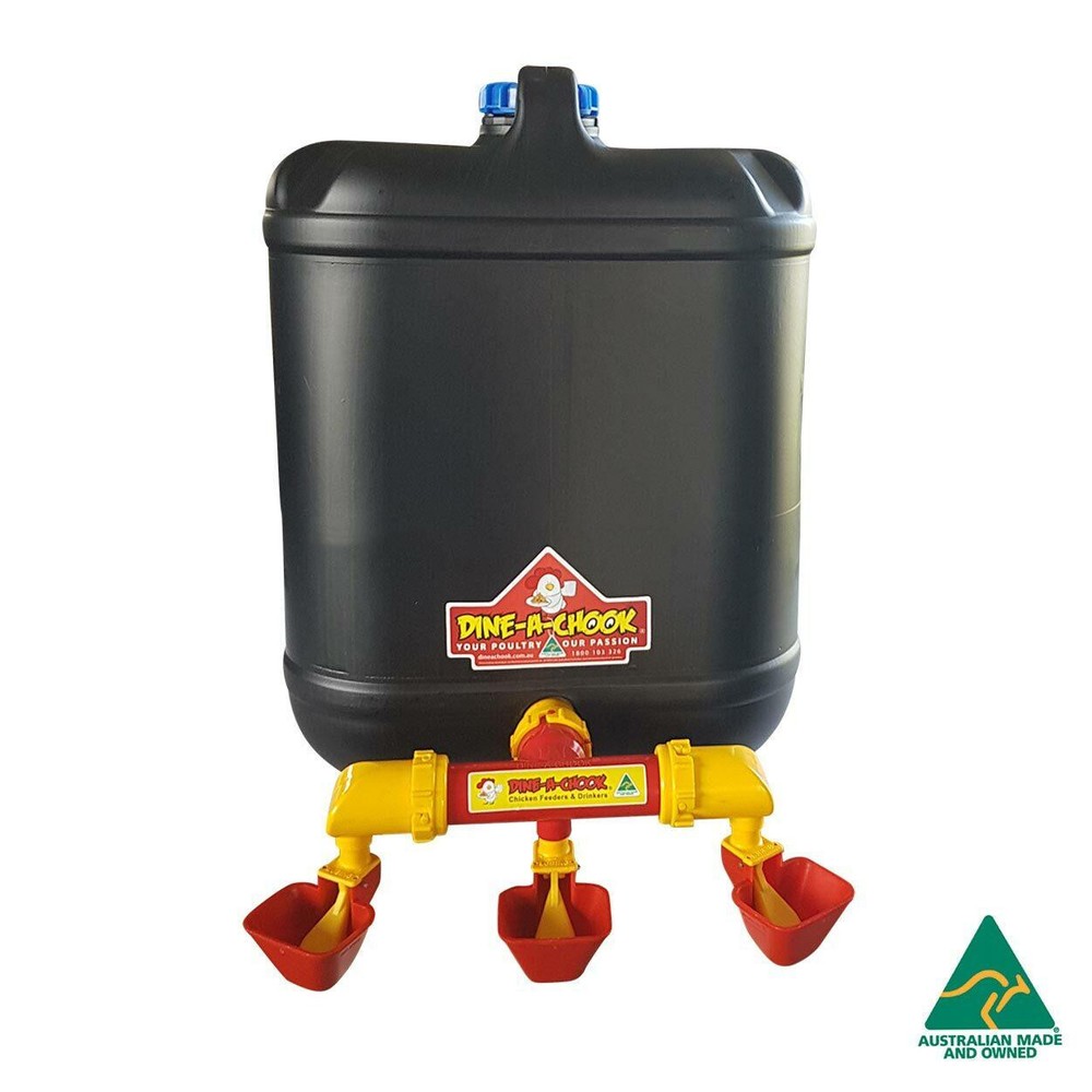 Drum Drinker Triple Outlet Lubing Cup 20L