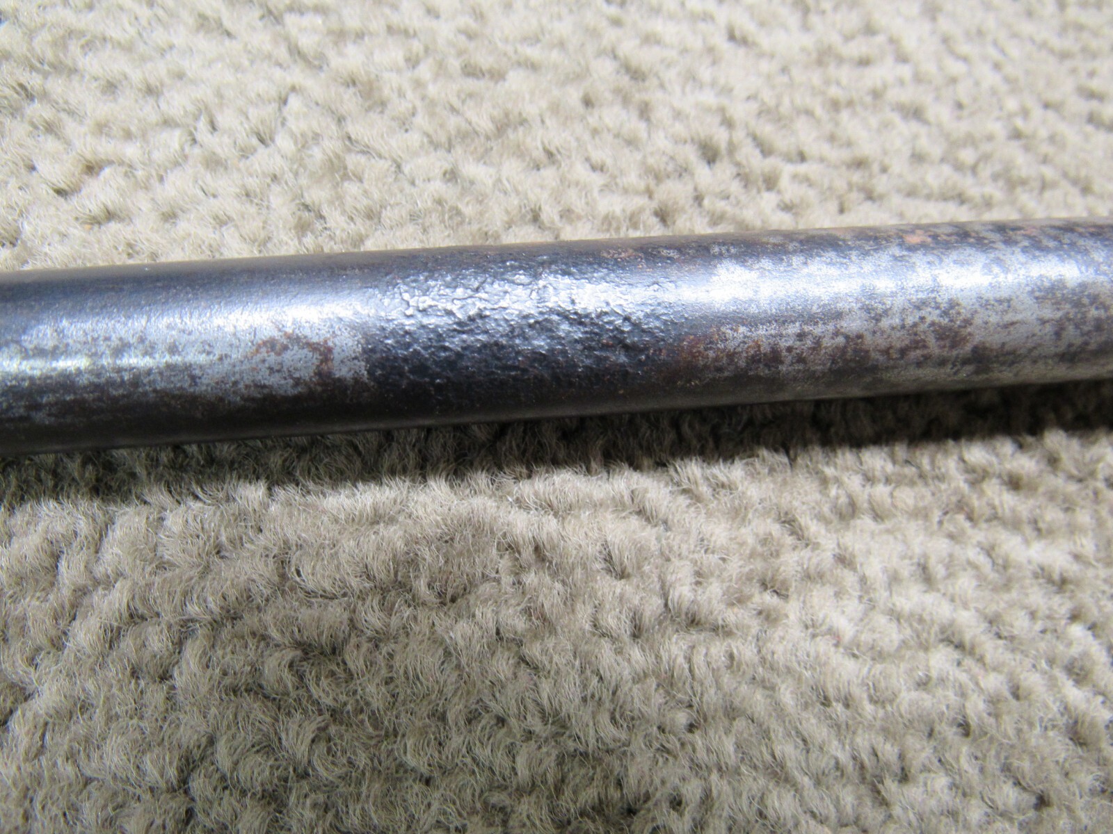 French M1886 Lebel Bayonet & Scabbard Shortened For WW1 Brass Grips