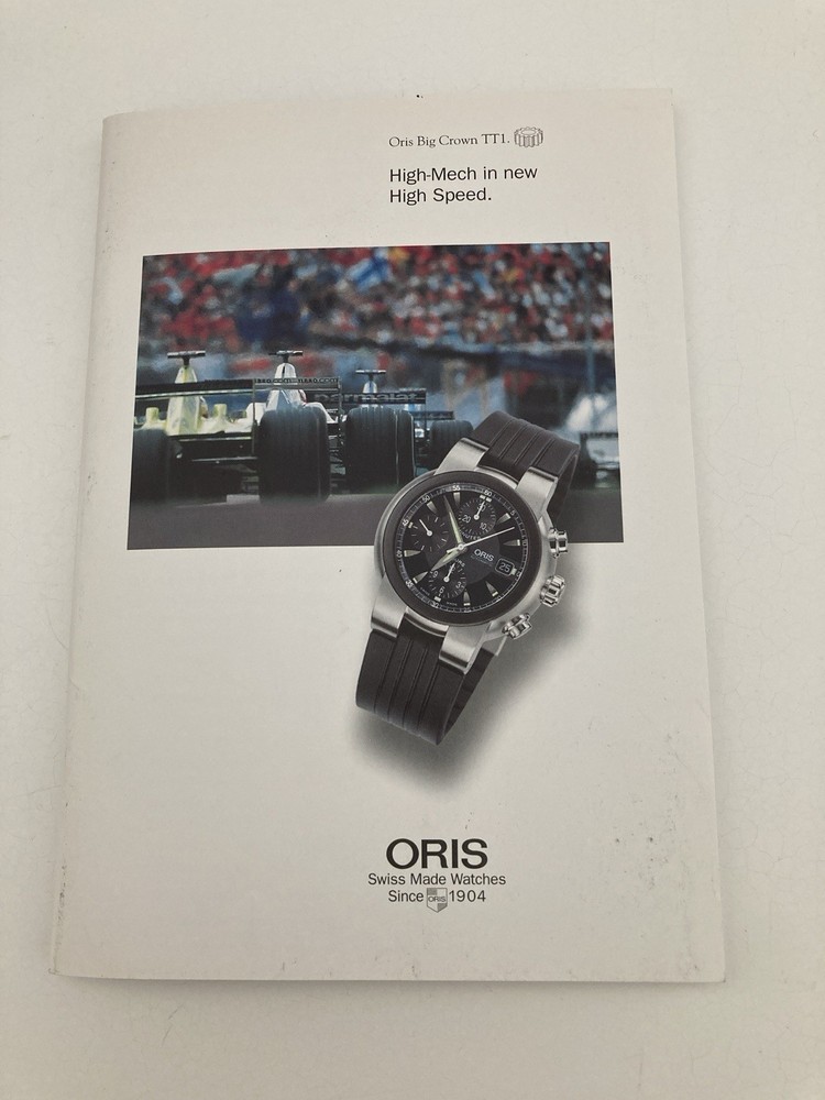 ORIS Watch Collection Brochure 2001