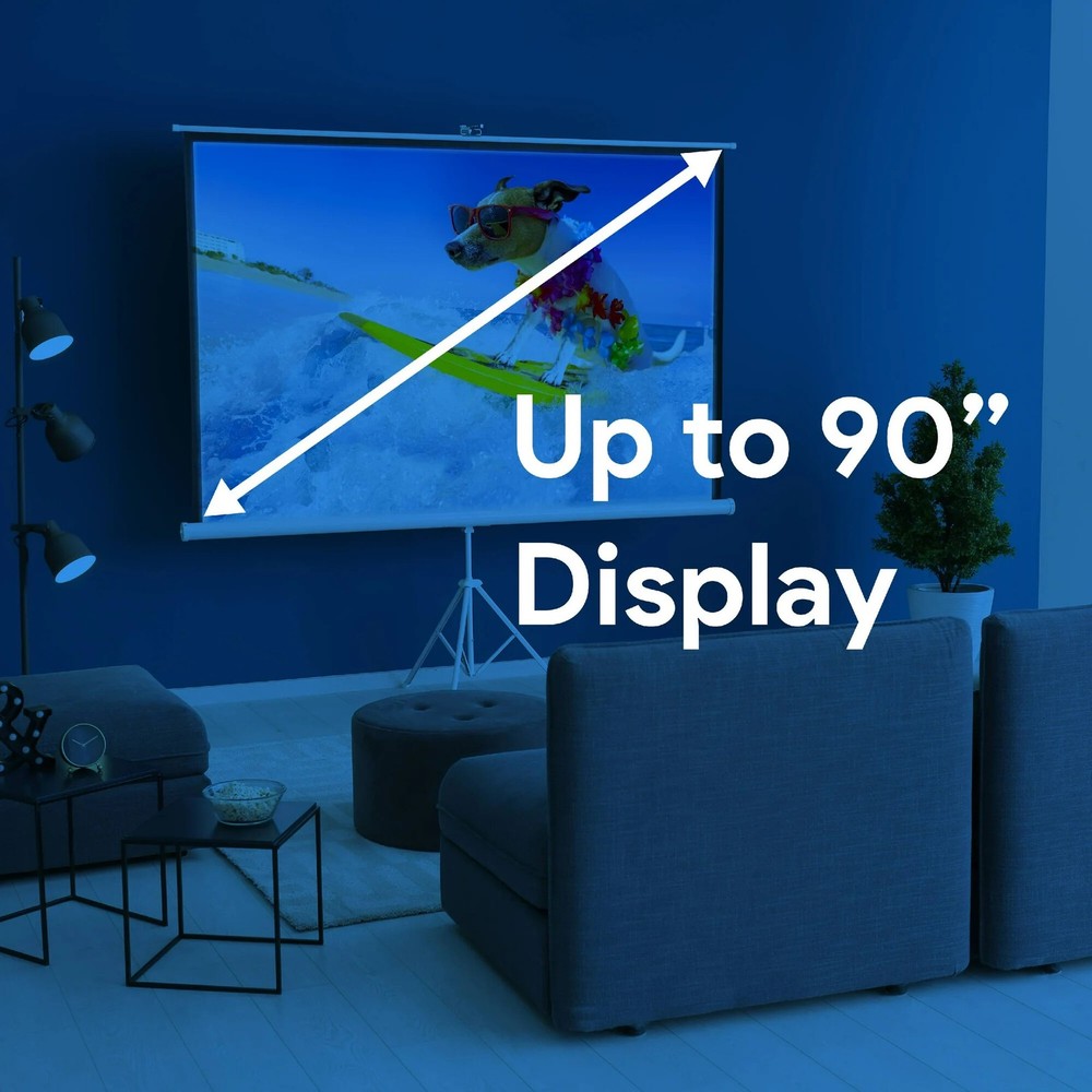 Ematic Mini Portable Theater Projector (EPJ480BU)