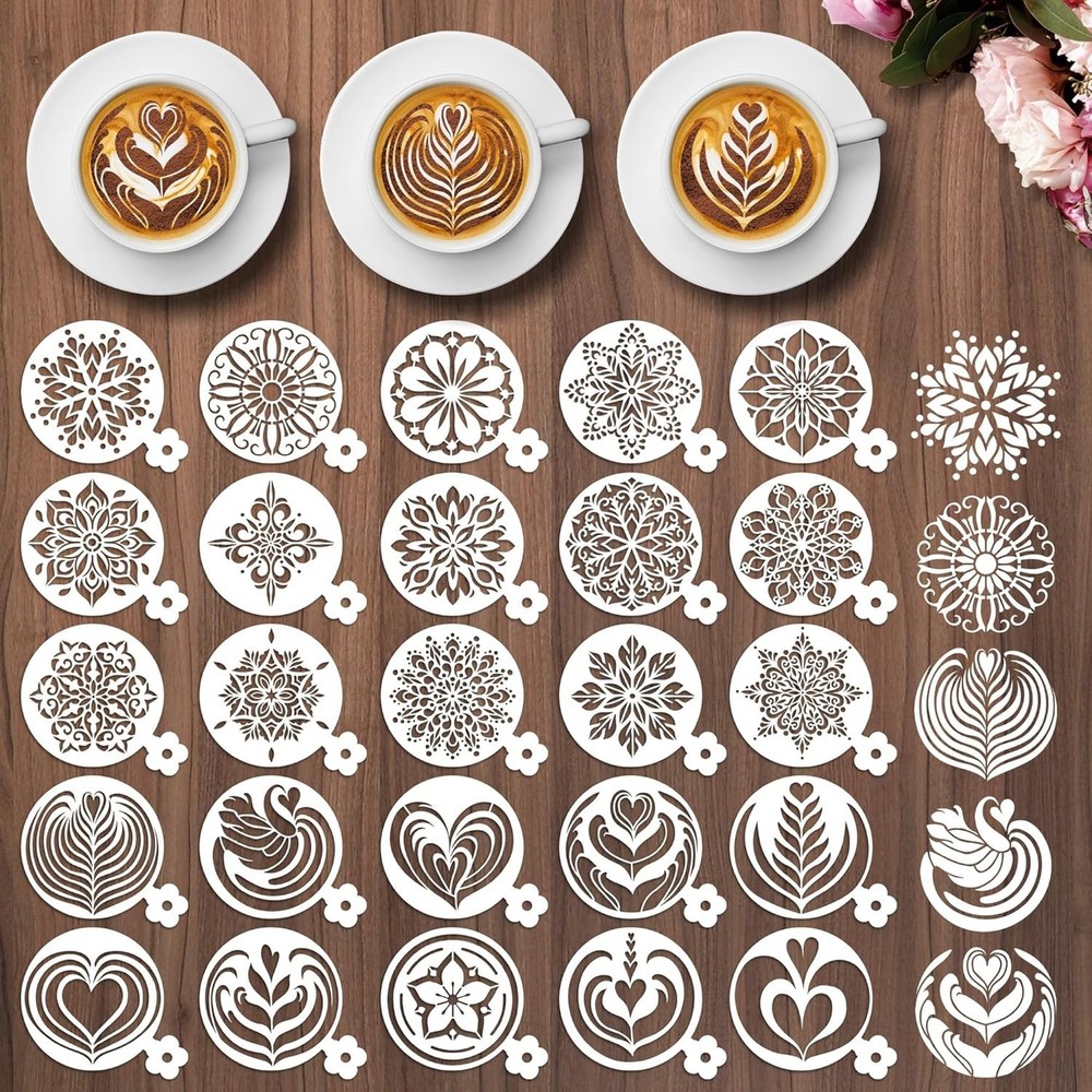 Bread Stencils Sourdough 24 Pcs Bread Stencils Baking Sourdough Bread Baking