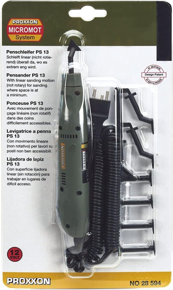 Precision Pen Sander for Tight Corners