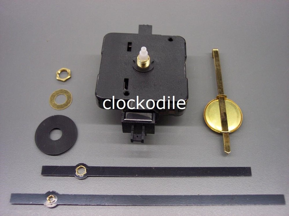 TIMEWORKS MINI QUARTZ CLOCK PENDULUM MOVEMENT or MOTOR KIT
