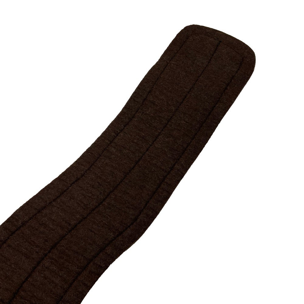 Showman Basketweave Tooled Felt Bottom Girth