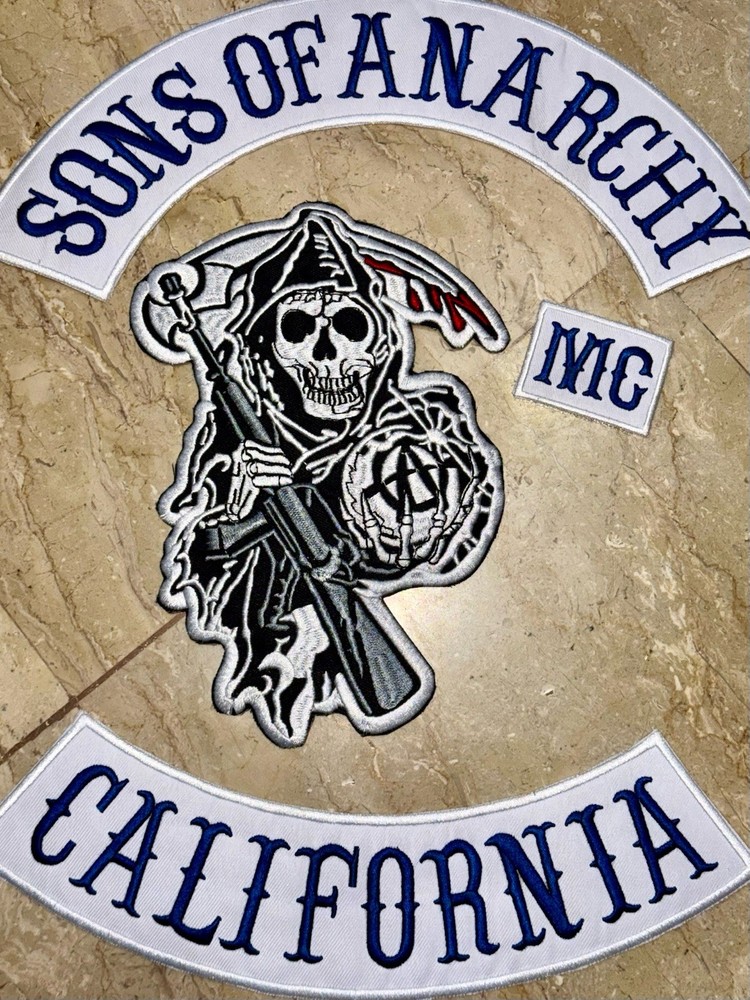 Sons of Anarchy SAMCRO back set Patch