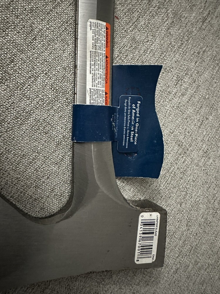 Estwing Campers 18.75 Axe E44A Shock Reduction Grip. (47)