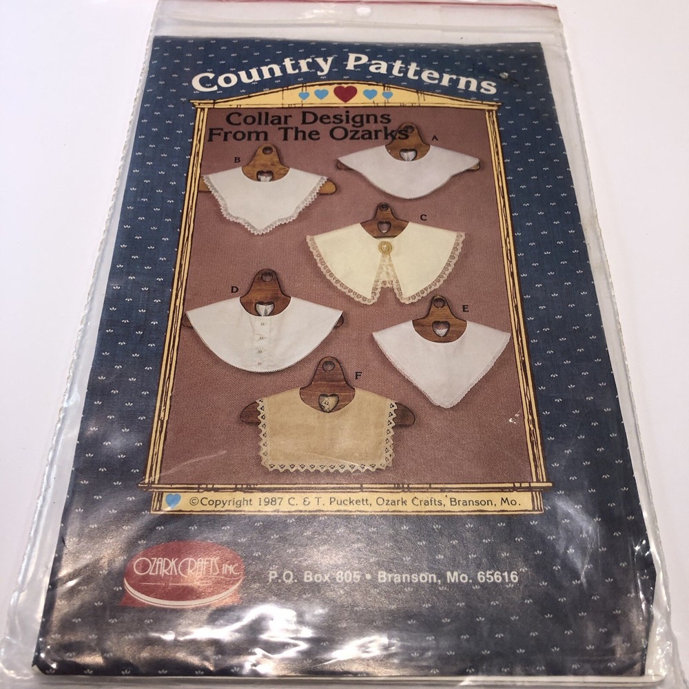 Ozark Crafts 809 Misses' Collar Designs