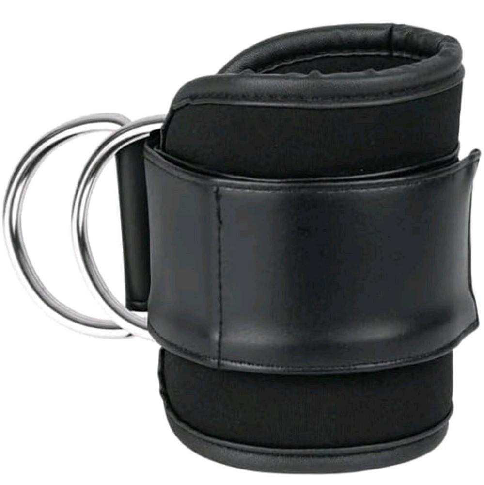 Adjustable Ankle Straps Kickback Attachment Pulley for Cable Machine (1 Pair)