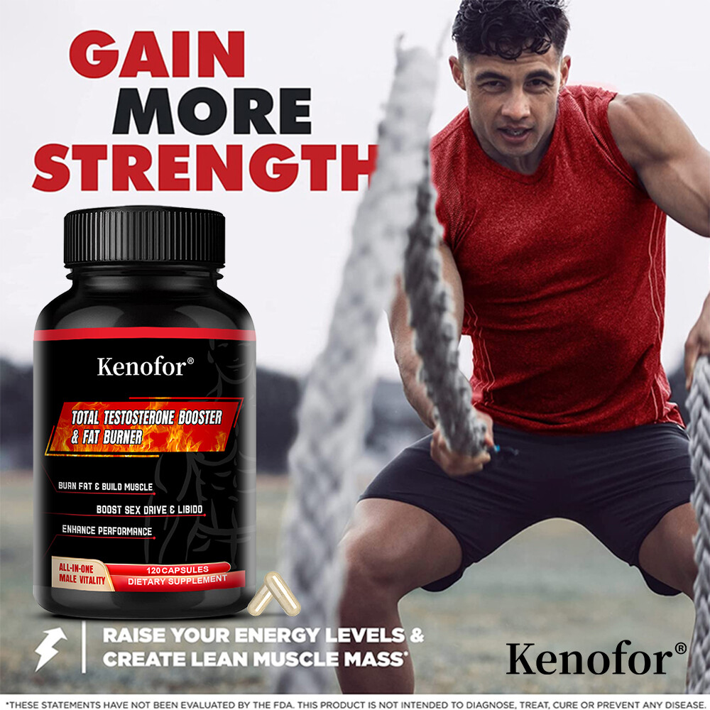 Total Testo Booster,Enhance Stamina, Performance & Endurance,Increase Libido