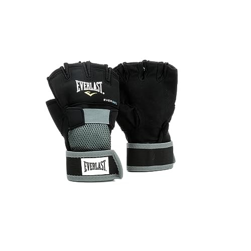EverGel Hand Wraps (Red, Large) Medium Black