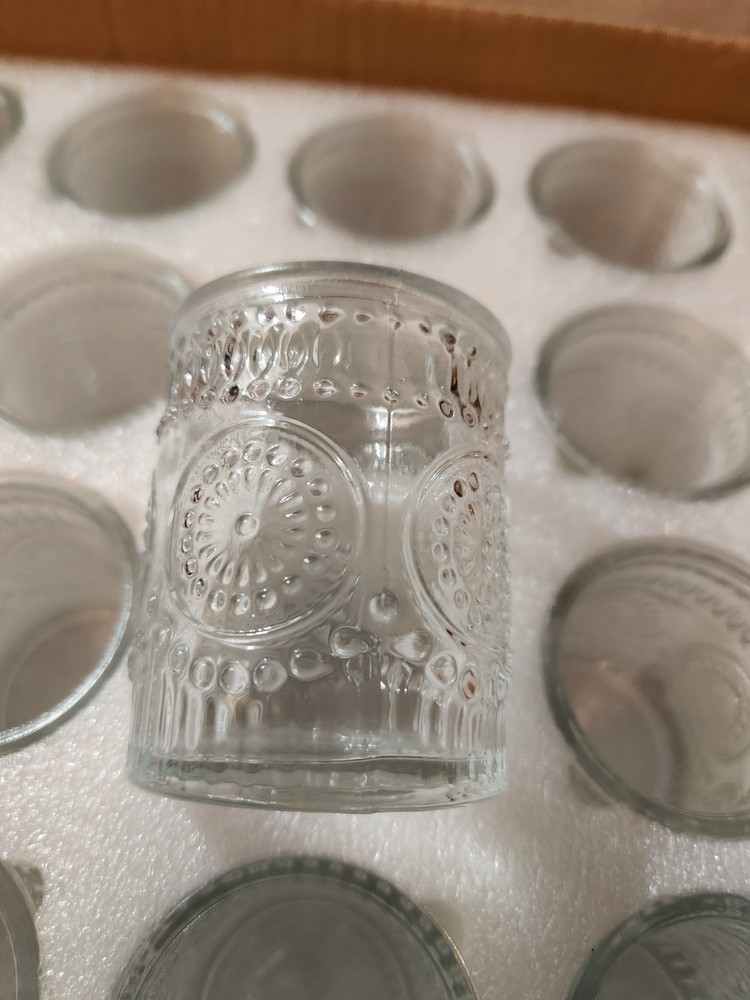 Clear Glass Candle Jars (30)