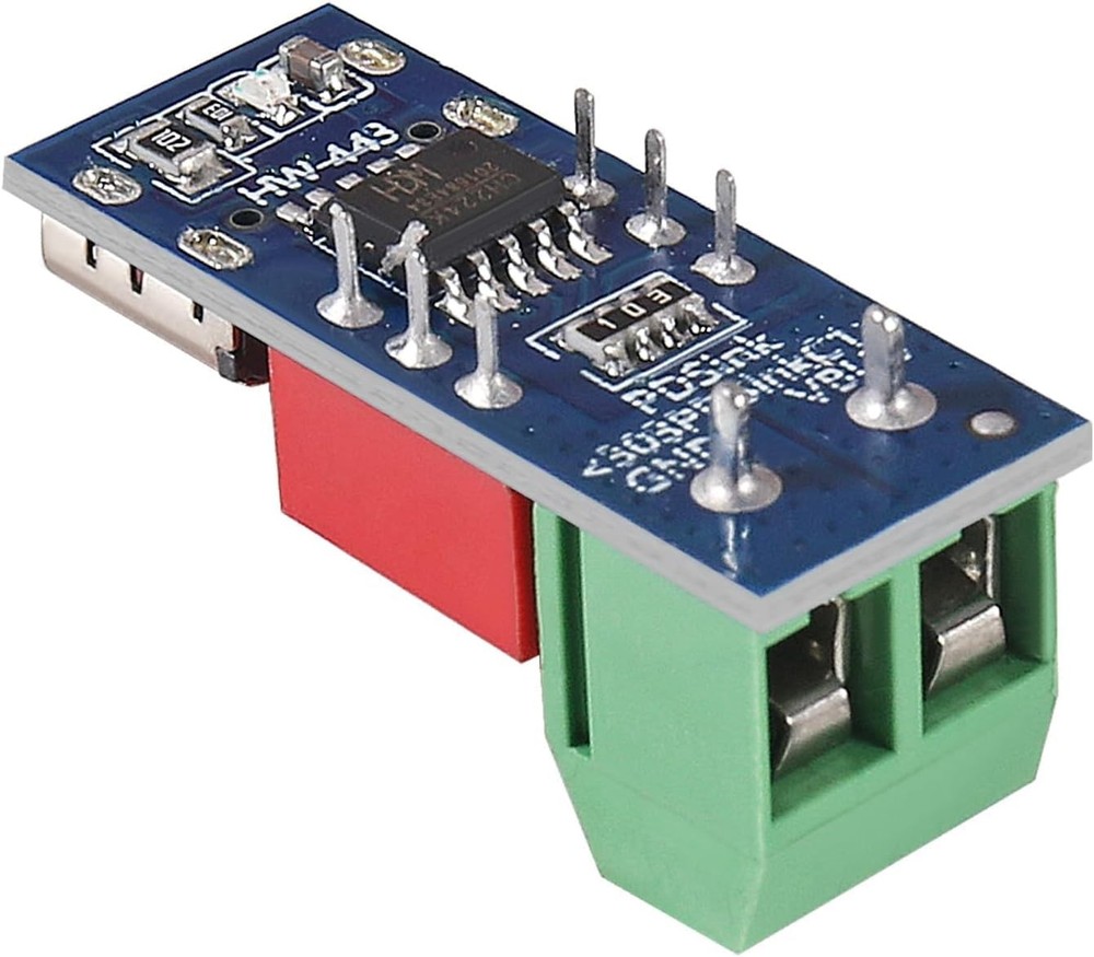 6pcs 5-20V Adjustable USB C PD/QC Trigger Board Decoy Power Fast Charge Module